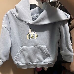 GAP Kids Light Blue Hoodie with Character Design